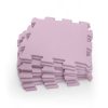 Zopa 9 db-os Puzzle habszőnyeg, 30x30 cm, sugar pink Sugar Pink