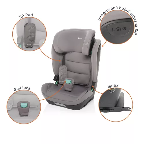 Zopa Matrix i-Size gyerekülés Ivory Beige