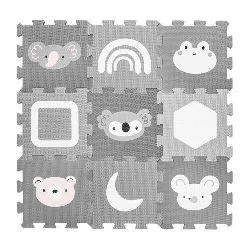 Zopa 9 db-os Puzzle habszőnyeg, 30x30 cm, vadvilág Wild Life