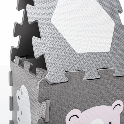 Zopa 9 db-os Puzzle habszőnyeg, 30x30 cm, vadvilág Wild Life