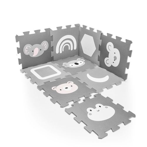 Zopa 9 db-os Puzzle habszőnyeg, 30x30 cm, vadvilág Wild Life