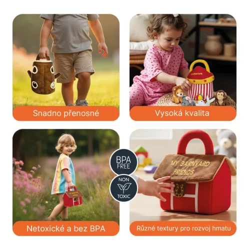 Zopa Plüssjáték szett - Forest