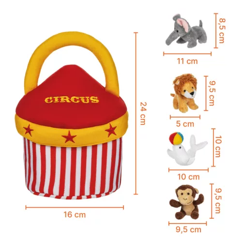 Zopa Plüssjáték szett - Circus