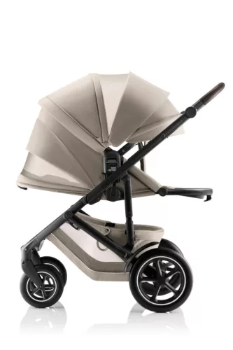 Britax Römer Smile 5Z Essential set 2in1: multifunkciós babakocsi + mózeskosár - Teak