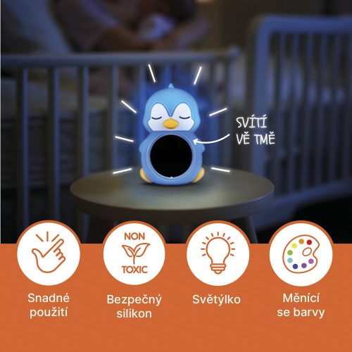 Zopa Szilikon digitális hőmérő 3in1 Dog