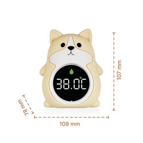 Zopa Szilikon digitális hőmérő 3in1 Dog