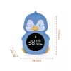 Zopa Szilikon digitális hőmérő 3in1 Penguin
