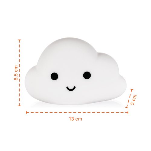 Zopa Szilikon falra szerelhető éjjeli lámpa Cloud