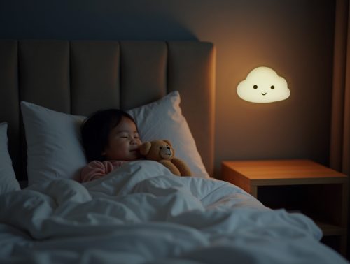 Zopa Szilikon falra szerelhető éjjeli lámpa Cloud