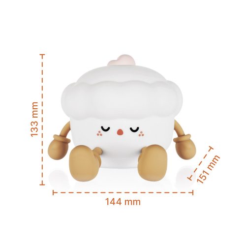 Zopa Szilikon LED Lámpa M-es méret Muffin