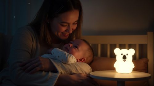 Zopa Szilikon LED Lámpa M-es méret Koala