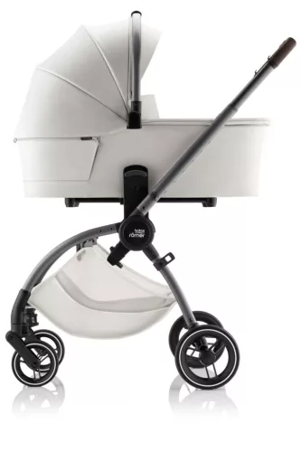 Britax Römer Comfort Plus LUX Szett (Rio babakocsi + mózeskosár + Baby-Safe PRO babahordozó + Vario Base 5Z) - Soft Taupe