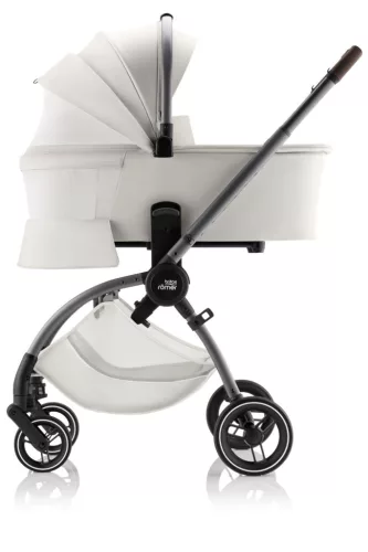 Britax Römer Comfort Plus LUX Szett (Rio babakocsi + mózeskosár + Baby-Safe PRO babahordozó + Vario Base 5Z) - Soft Taupe