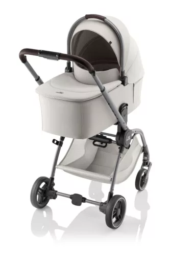 Britax Römer Comfort Plus LUX Szett (Rio babakocsi + mózeskosár + Baby-Safe PRO babahordozó + Vario Base 5Z) - Soft Taupe