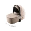 Britax Römer Comfort Plus LUX Szett (Rio babakocsi + mózeskosár + Baby-Safe PRO babahordozó + Vario Base 5Z) - Urban Olive