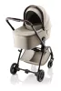 Britax Römer Comfort Plus STYLE Szett (Rio babakocsi + mózeskosár + Baby-Safe PRO babahordozó + Vario Base 5Z) - Teak