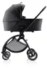 Britax Römer Comfort Plus STYLE Szett (Rio babakocsi + mózeskosár + Baby-Safe PRO babahordozó + Vario Base 5Z) - Carbon Black