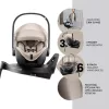 Britax Römer Comfort Plus STYLE Szett (Rio babakocsi + mózeskosár + Baby-Safe PRO babahordozó + Vario Base 5Z) - Carbon Black
