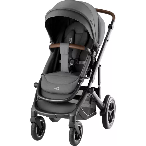Britax Römer Smile 5Z Essential set 2in1: multifunkciós babakocsi + mózeskosár - Mineral Grey