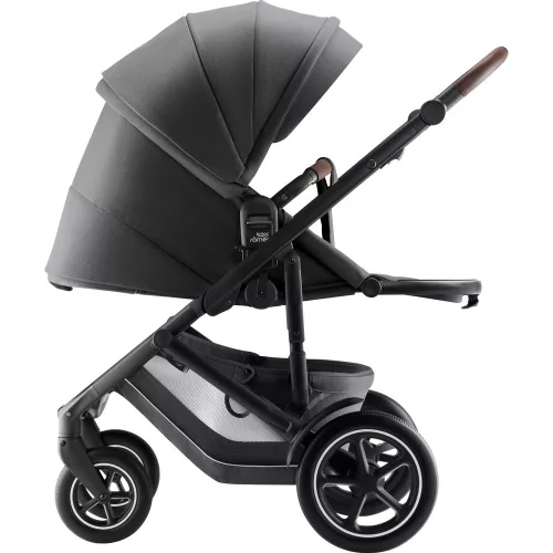 Britax Römer Smile 5Z Essential set 2in1: multifunkciós babakocsi + mózeskosár - Mineral Grey
