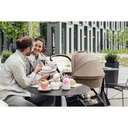 Britax Römer Smile 5Z Essential set 2in1: multifunkciós babakocsi + mózeskosár - Mineral Grey