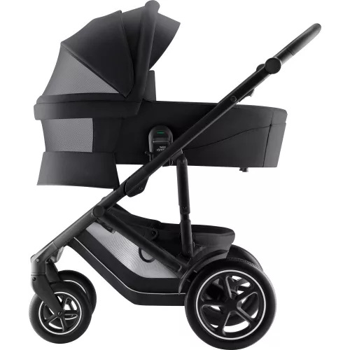 Britax Römer Smile 5Z Essential set 2in1: multifunkciós babakocsi + mózeskosár - Carbon Black