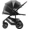 Britax Römer Smile 5Z Essential set 2in1: multifunkciós babakocsi + mózeskosár - Carbon Black