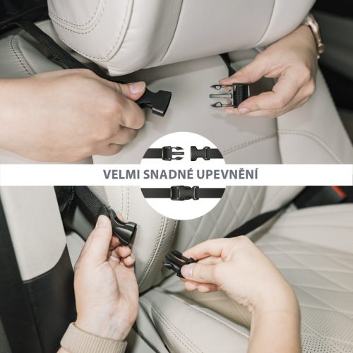 Zopa ülésre akasztható rendszerező + zseb a tablethez Grey