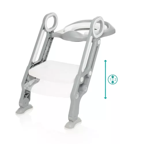 Zopa Lépcsős WC szűkítő, galambszürke Dove Grey