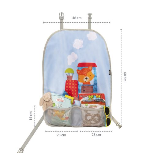 Zopa Ülésre rögzíthető rendszerező - állatkák Fox