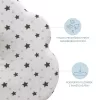 Zopa Memóriahabos párna csillagokkal, menta Mint stars