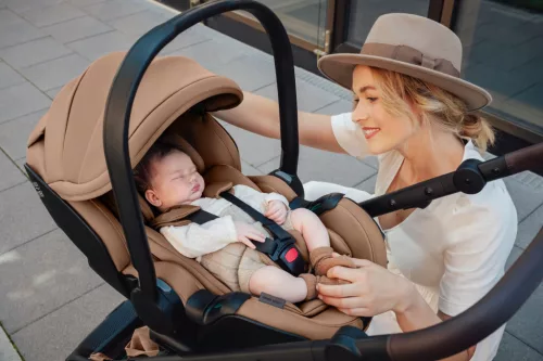 Britax Römer Smile 5Z Comfort Set Style (Smile 5z babakocsi + mózeskosár + Baby-Safe Pro) - Dusty Rose