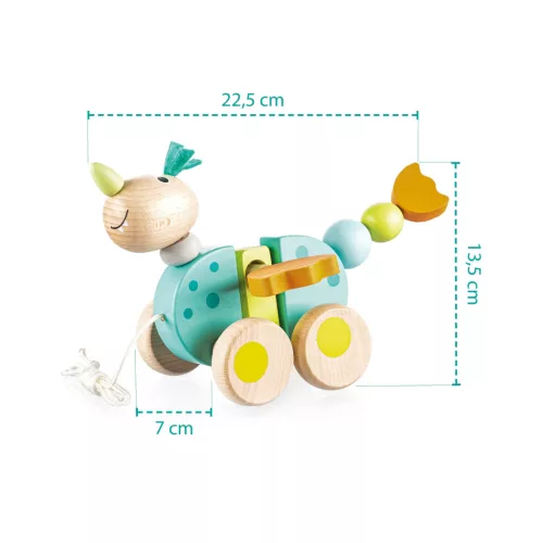 Zopa Fa húzható játék - Dragon