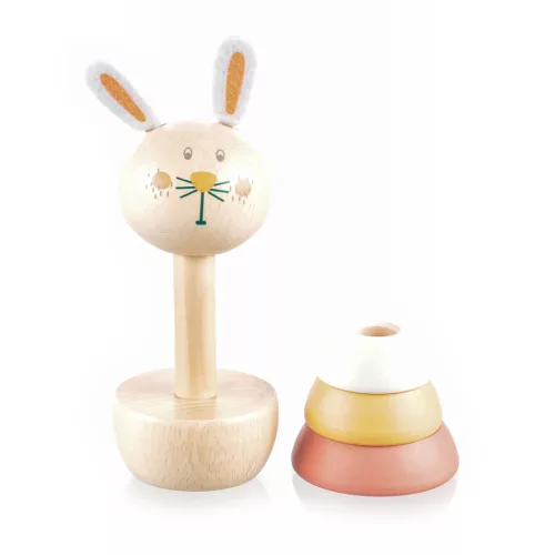 Zopa Fa toronyépítő állatka - Rabbit