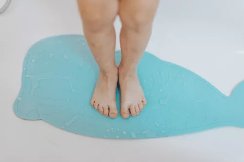 Zopa Szilikon csúszásgátló fürdőszőnyeg - Dove Grey