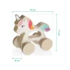 Zopa Fa húzható - Unicorn