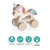 Zopa Fa húzható - Unicorn