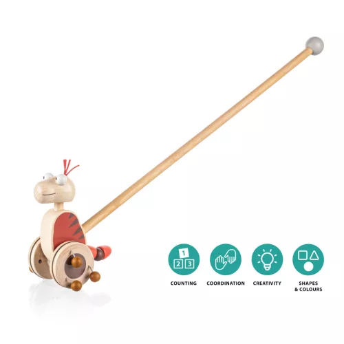 Zopa Fa tolható dinoszaurusz - Red