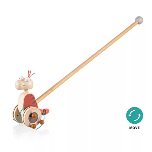 Zopa Fa tolható dinoszaurusz - Red