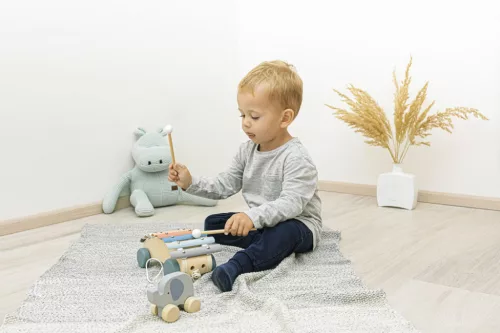 Zopa Fa gurulós állatka - Rabbit