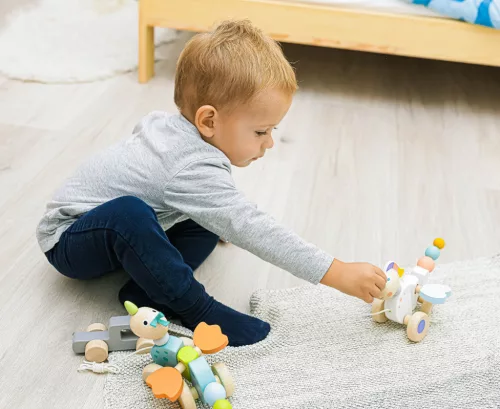 Zopa Fa húzható játék - Unicorn