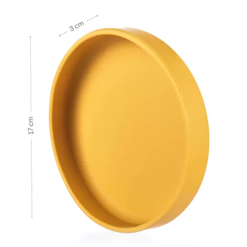 Zopa Szilikon tányér - mustársárga Mustard Yellow