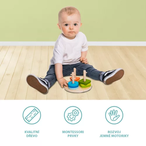 Zopa Fa Montessori puzzle Wood