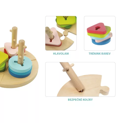 Zopa Fa Montessori puzzle Wood