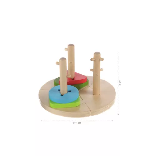 Zopa Fa Montessori puzzle Wood