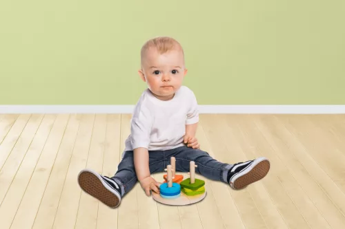 Zopa Fa Montessori puzzle Wood