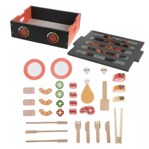 Zopa Fa BBQ grill készlet
