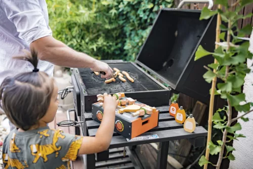 Zopa Fa BBQ grill készlet