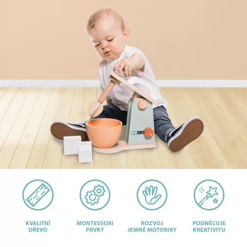 Zopa Fa robotgép készlet Wood