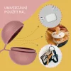 Zopa Zárható szilikon cumitartó tok - mustársárga Mustard Yellow